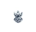 Oxidized Angel Charm