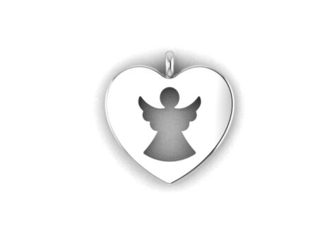 Angel Heart Charm