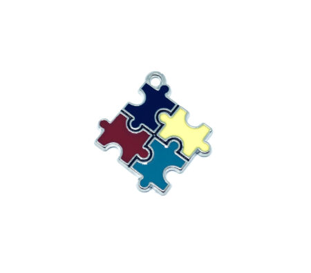 Autism Puzzle Charm