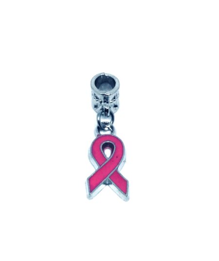 Pink Ribbon Awareness Charm