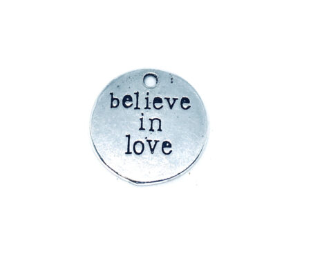 "Believe in Love" Charm