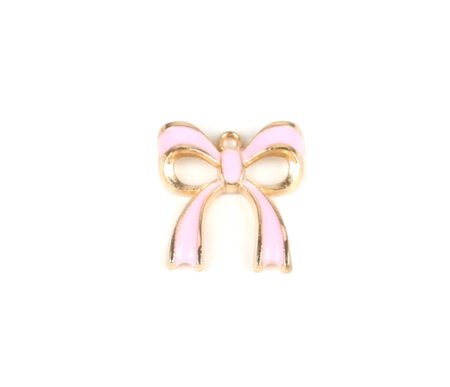 Bow Enamel Charm