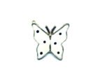 White Butterfly Charm