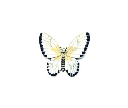 Large Butterfly Enamel Charm