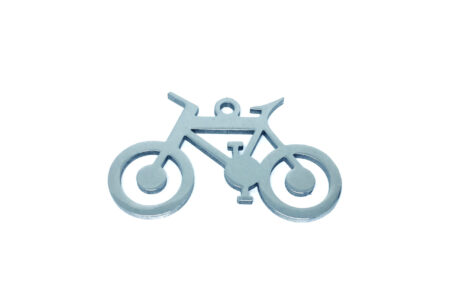 Bicycle Charm Silver