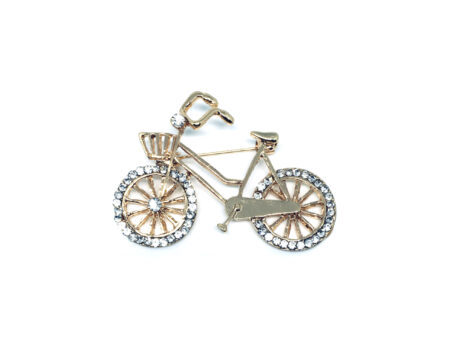 Rhinestone Bicycle Charm