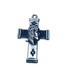 Antique Jesus Cross Charm
