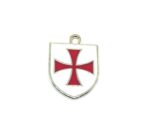 Knights Templar Red Cross Charm