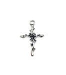 Rose Cross Charm