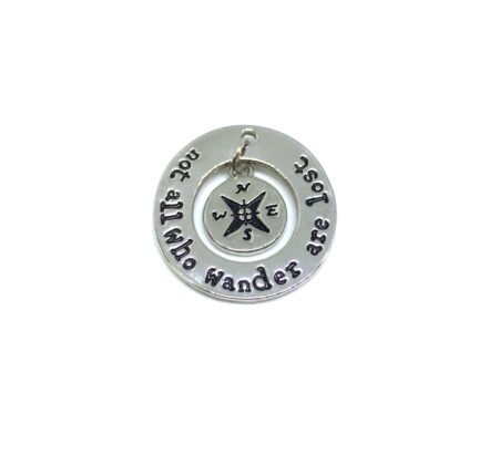 Spinning Compass Dangle Charm