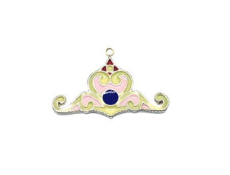 Crown Enamel Charm