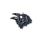 Eagle Head Enamel Charm