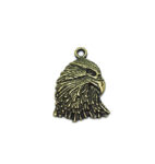 Gold Eagle Head Charm