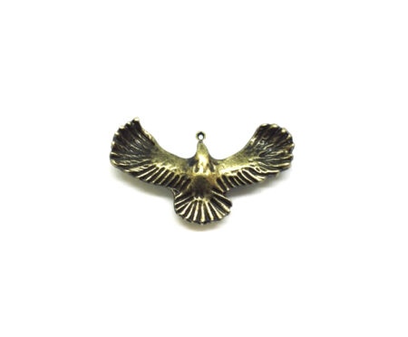 Gold-plated Flying Eagle Charm