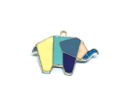 Multicolor Elephant Charm