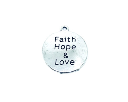 Faith Hope Love Charm
