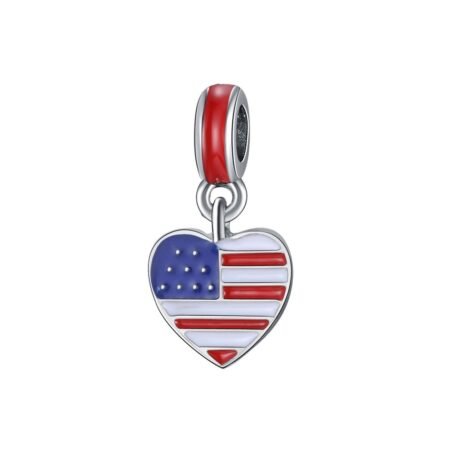 The USA Flag Charm