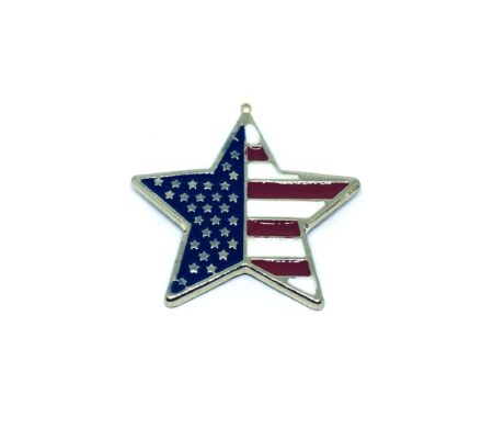 The USA Star Flag Charm