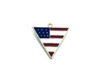 The USA Star Enamel Flag Charm
