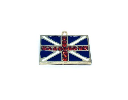 Square Flag Charm