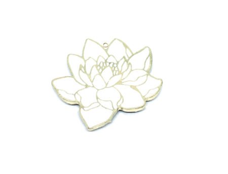 White Rose Charm