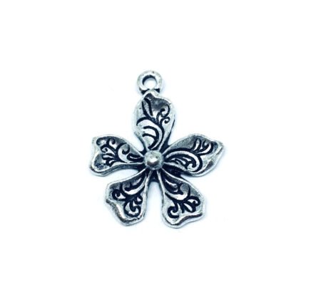 Antique Flower Charm