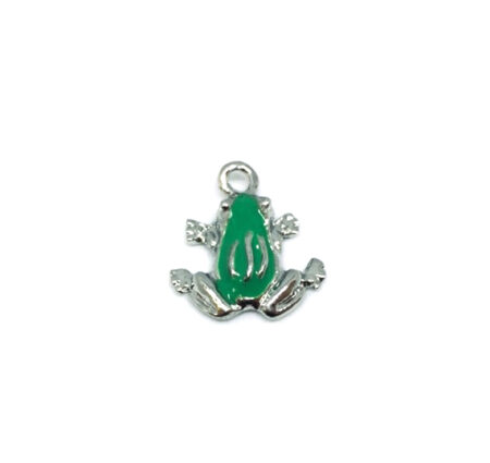 Green Frog Charm