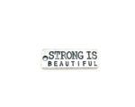 'Strong is Beautiful' Fitness Charm