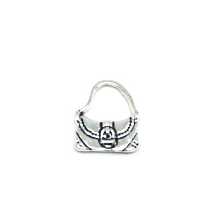 Silver Handbag Charm