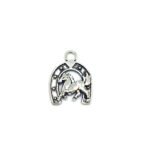 Silver Horse Shoe Charm