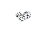 Engraved Heart Charm