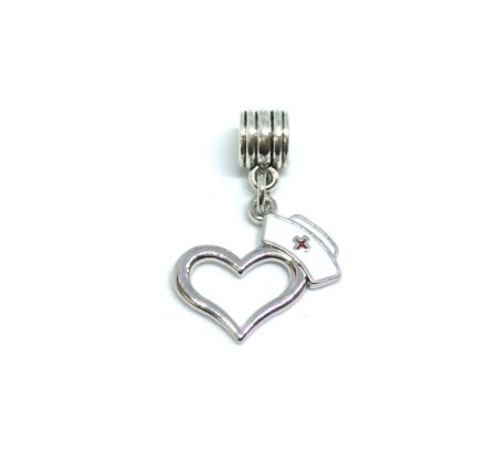 Medical Heart Dangle Charm