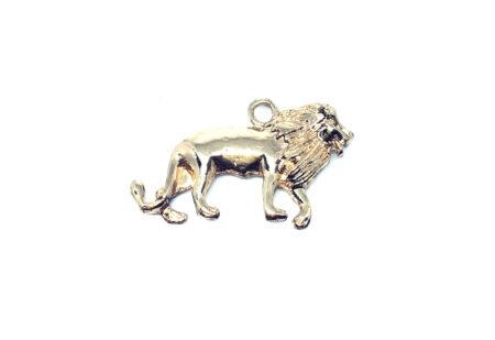 Gold Lion Charm