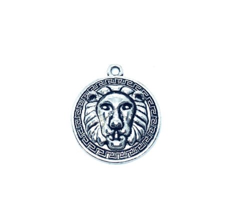 Vintage Lion Head Charm