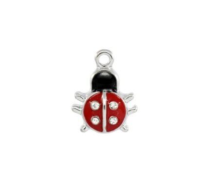 Enamel Ladybug Charm