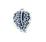 Vintage Leaf Charm