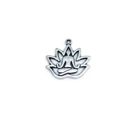 Yoga Lotus Charm