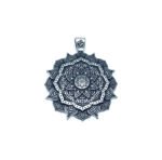 Vintage Lotus Charm