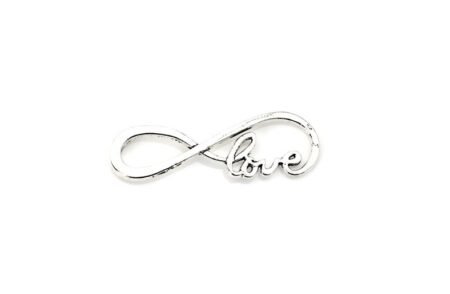 Infinite Love Charm Silver