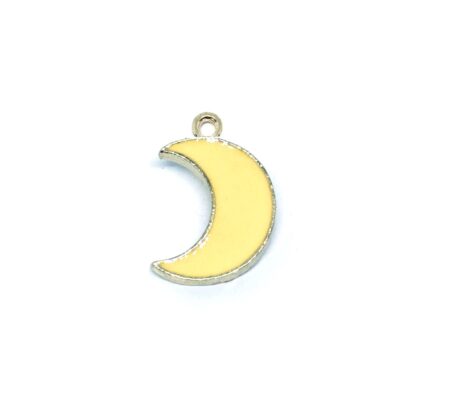 Yellow Moon Charm