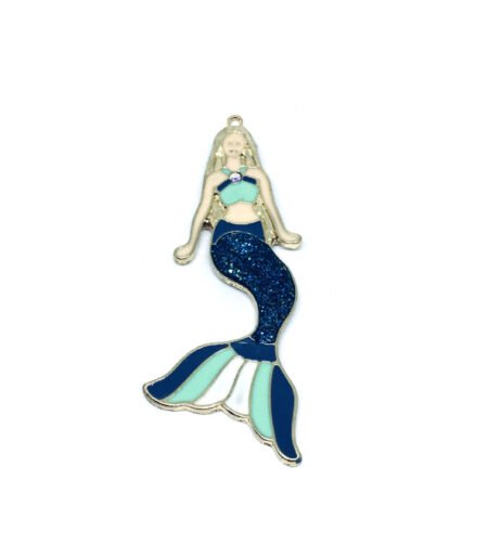 Mermaid Enamel Charm