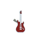 Red Guitar Charm