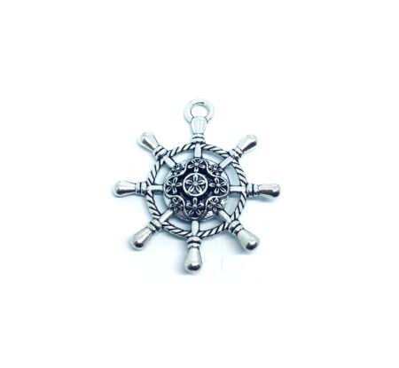 Ships Wheel Charm