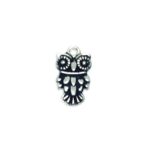 Small Vintage Owl Charm