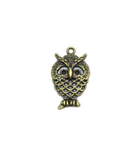 Gold plated Owl Charm