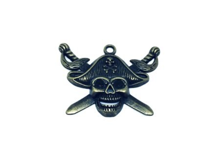 Sword Skull Charm