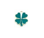 Green Shamrock Charm