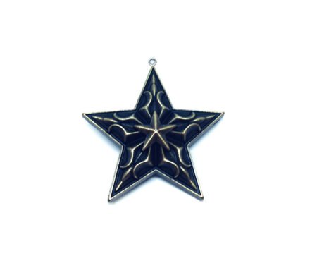 Antique Star Charm