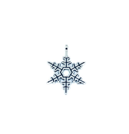 Antique Snowflake Charm
