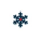 Snowflake Enamel Charm